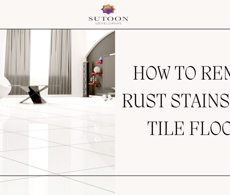 HOW TO REMOVE RUST STAINS FROM TILE FLOORS